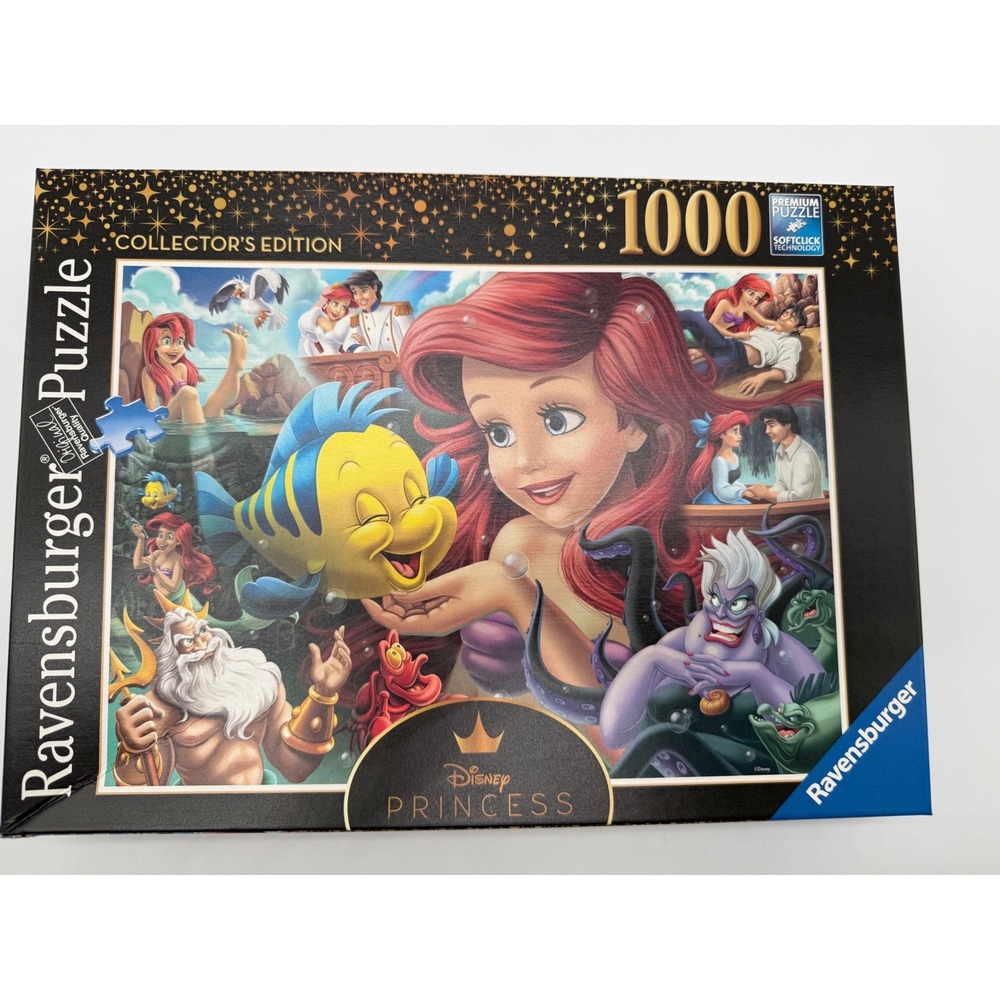 Ravensburger Disney Ariel The Little Mermaid 1000 Piece Puzzle Collector Edition
